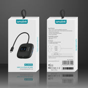 amalink UC310 Type-C / USB-C to 4 Ports USB Multi-function HUB(Black) Eurekaonline