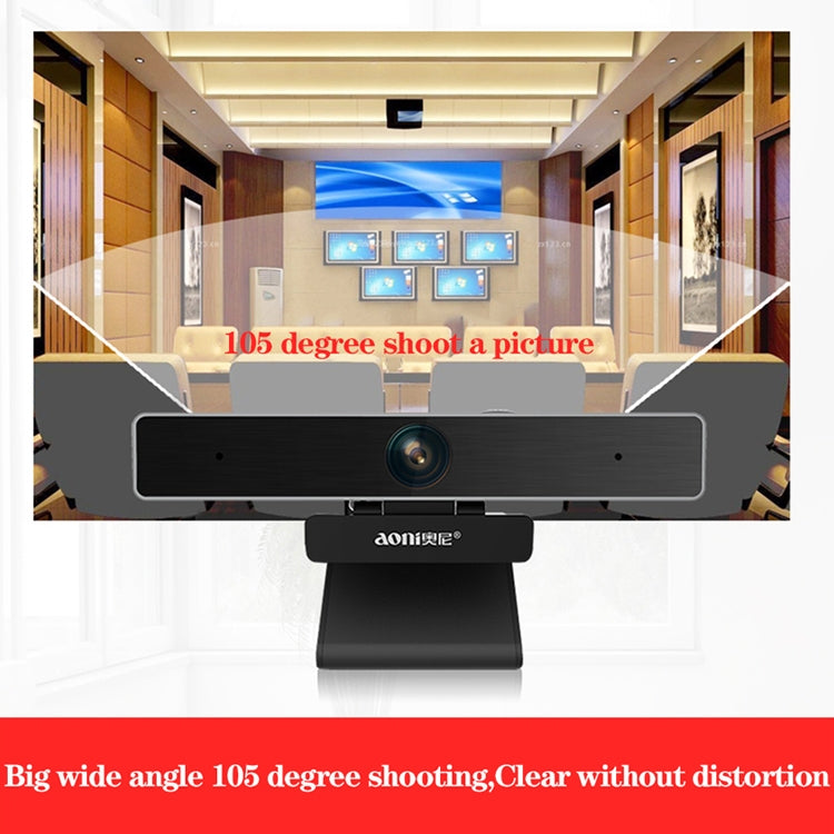 aoni C90 1080P HD Business Smart Computer Camera with Microphone Eurekaonline