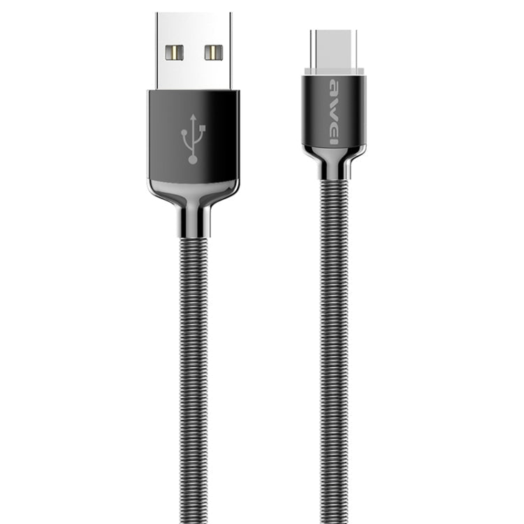  Type-C Metal Fast Charging Cable (Grey) Eurekaonline