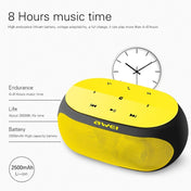 awei Y200 Wireless Bluetooth Speaker with Touch Buttons, Support Aux Line and TF Card(Yellow) Eurekaonline