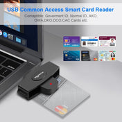 _Gift_Rocketek CSCR3 Smart CAC Card Reader Type-c Bank Tax Declaration SIM Card/IC Card ID Card Reader(Black) - Eurekaonline