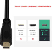 h115 3 in 1 Micro HDMI to HDMI + VGA + 3.5 Audio Converter Cable(Black) Eurekaonline