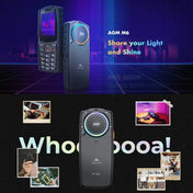 [HK Warehouse] AGM M6 4G Rugged Phone, EU Version, IP68 / IP69K / MIL-STD-810G Waterproof Dustproof Shockproof, 2500mAh Battery, 2.4 inch, Network: 4G, BT, FM, Torch(Black) - Eurekaonline
