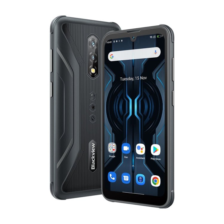 [HK Warehouse] Blackview BV5200 Pro Rugged Phone, 4GB+64GB, IP68/IP69K/MIL-STD-810H, Face Unlock, 5180mAh Battery, 6.1 inch Android 12 MTK6765 Helio G35 Octa Core up to 2.3GHz, Network: 4G, NFC, OTG, Dual SIM(Black) - Eurekaonline