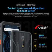 [HK Warehouse] Blackview BV5200 Pro Rugged Phone, 4GB+64GB, IP68/IP69K/MIL-STD-810H, Face Unlock, 5180mAh Battery, 6.1 inch Android 12 MTK6765 Helio G35 Octa Core up to 2.3GHz, Network: 4G, NFC, OTG, Dual SIM(Black) - Eurekaonline