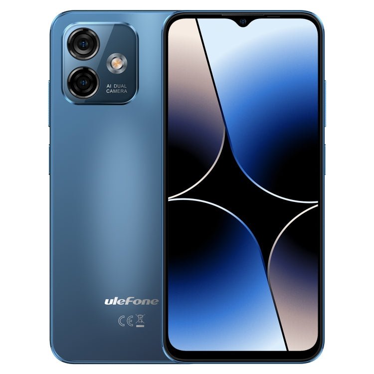 [HK Warehouse] Ulefone Note 16 Pro, 8GB+128GB, Dual Back Cameras, Face ID & Side Fingerprint Identification, 4400mAh Battery, 6.52 inch Android 13 Unisoc T606 OctaCore up to 1.6GHz, Network: 4G, Dual SIM, OTG(Blue) - Eurekaonline