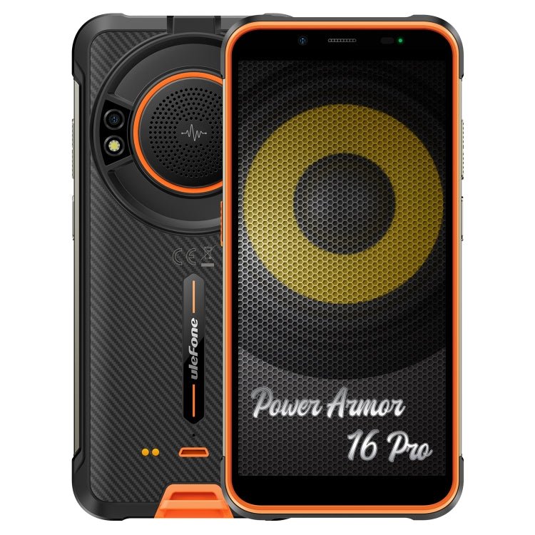 [HK Warehouse] Ulefone Power Armor 16 Pro Rugged Phone, 4GB+64GB - Eurekaonline