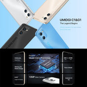 [HK Warehouse] UMIDIGI C1,3GB+32GB, Dual Back Cameras, 5150mAh Battery, Face Identification, 6.52 inch Android 12 Go MTK6739 Quad Core up to 1.5GHz, Network: 4G, OTG, Dual SIM(Matte Silver) - Eurekaonline