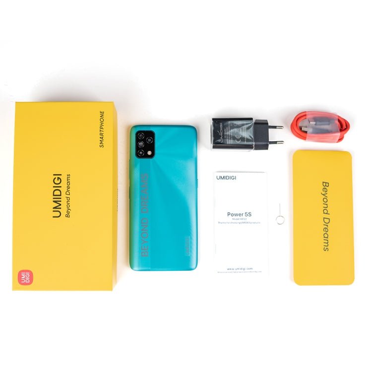[HK Warehouse] UMIDIGI Power 5S, 4GB+32GB, Triple Back Cameras, 6150mAh Battery, Face Identification, 6.53 inch Android 11 UMS312 T310 Quad Core up to 2.0GHz, Network: 4G, OTG, Dual SIM(Sapphire Blue) - Eurekaonline