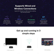 [HK Warehouse] Xiaomi TV Box S 2nd Gen 4K HDR Google TV with Google Assistant Remote Streaming Media Player, Cortex-A55 Quad-core 64bit, 2GB+8GB, Google TV, EU Version(Black) - Eurekaonline