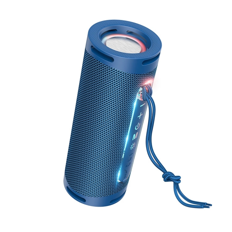 hoco HC9 Bluetooth 5.1 Dazzling Pulse Sports Bluetooth Speaker(Navy Blue) Eurekaonline