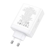 hoco N31 Leader PD 100W USB+Three USB-C/Type-C Interface Fast Charger, EU Plug(White) Eurekaonline