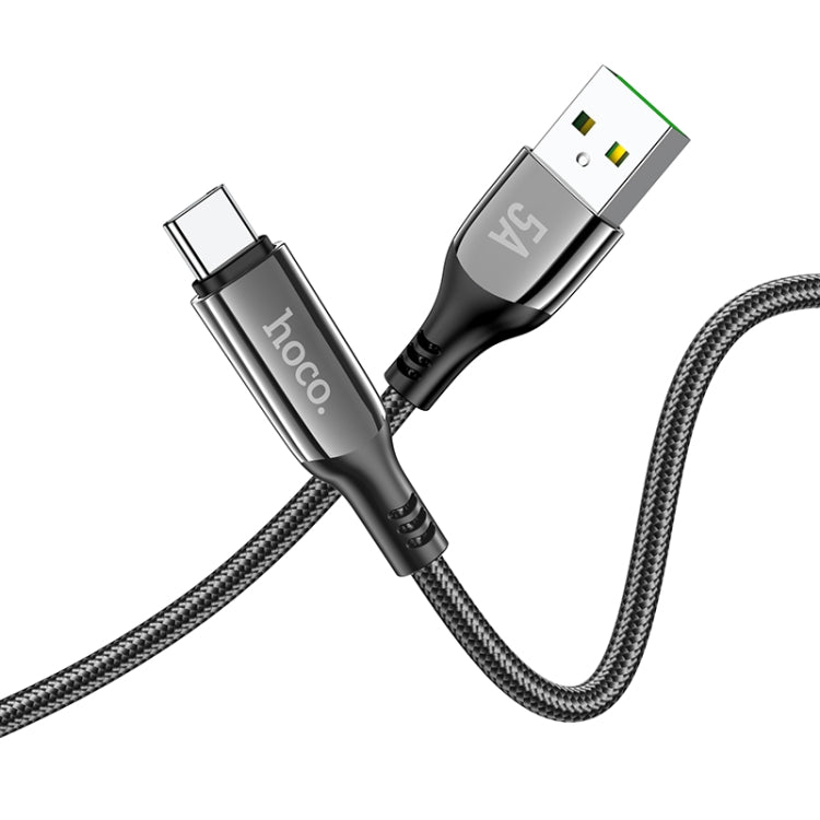  USB-C Digital Display Charging Data Cable, Length: 1.2m(Black) Eurekaonline