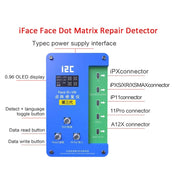 i2C IFace-V8i 3rd Face ID Dot Matrix Projection Repair Programmer With Flex Cable For iPhone X-12 Pro max Eurekaonline