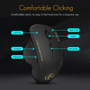 iMICE G6 Wireless Mouse 2.4G Office Mouse 6-button Gaming Mouse(Black) Eurekaonline