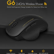iMICE G6 Wireless Mouse 2.4G Office Mouse 6-button Gaming Mouse(Grey) Eurekaonline