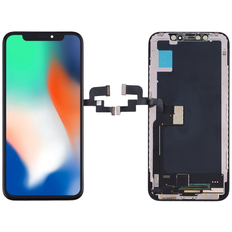 incell TFT Material Digitizer Assembly(LCD + Frame + Touch Pad) for iPhone X(Black) Eurekaonline