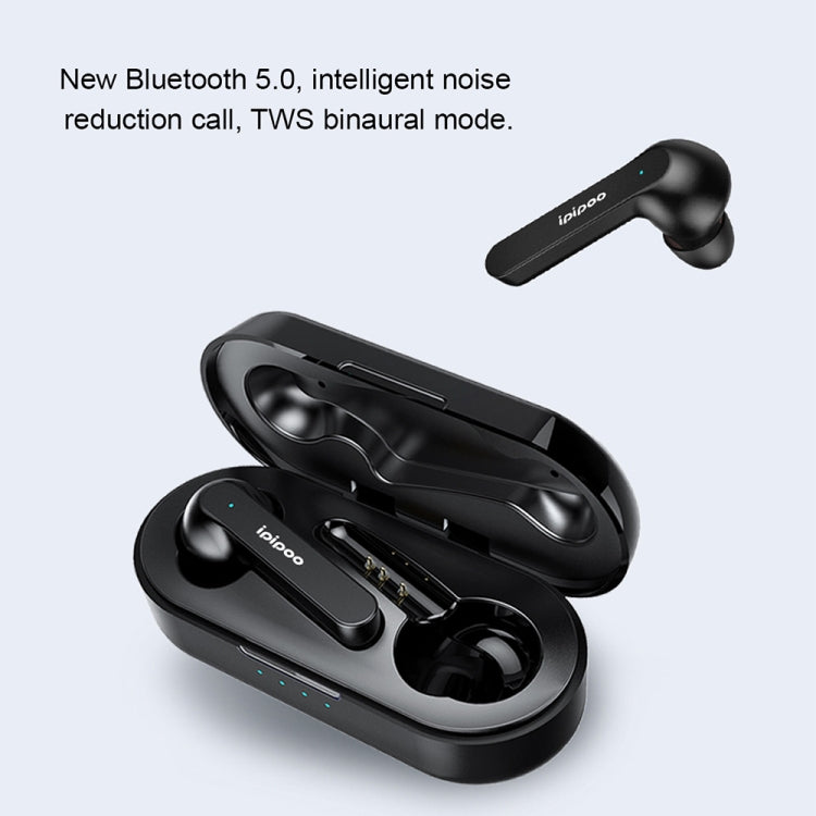 ipipoo TP-2 TWS Bluetooth V5.0 Headset(Black) Eurekaonline