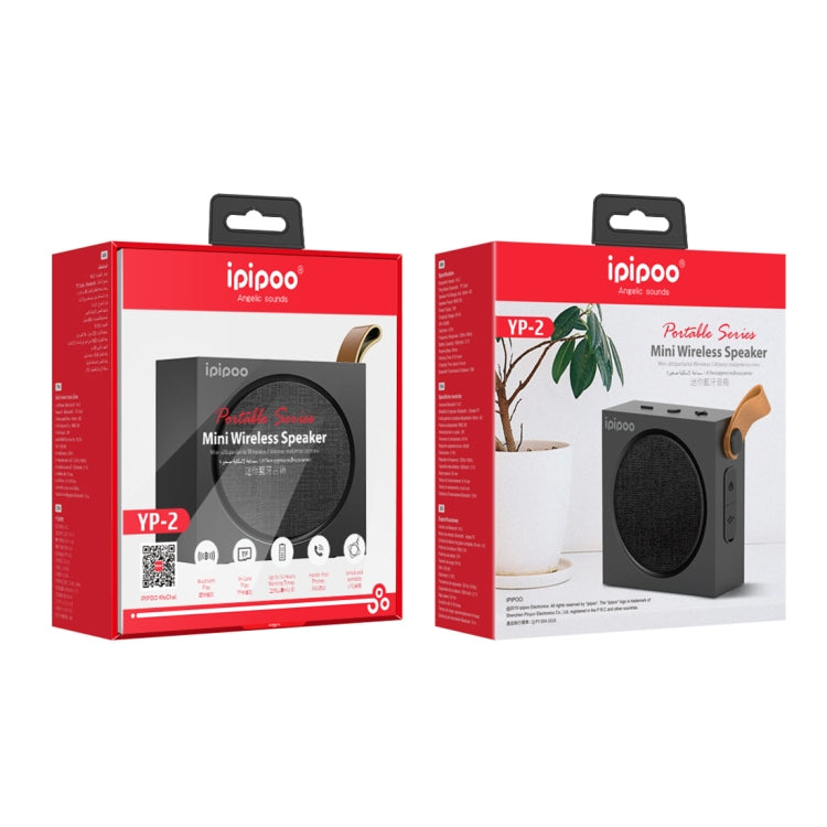 ipipoo YP-2 Mini Hand-held Wireless Bluetooth Speaker, Support Hands-free & TF Card (White) Eurekaonline