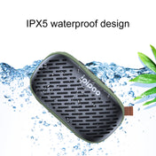 ipipoo YP-6 Outdoor Waterproof IPX45 Hand-held Wireless Bluetooth Speaker, Support Hands-free & FM & TF Card & AUX (Black) Eurekaonline