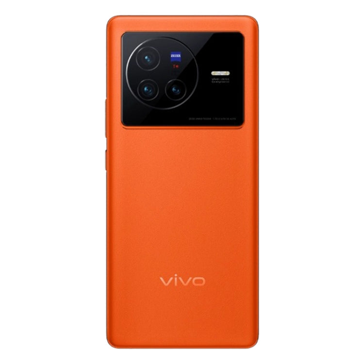 vivo X80 5G V2183A, 50MP Camera, 8GB+256GB, Triple Back Cameras, Screen Fingerprint Identification, 4500mAh Battery, 6.78 inch Android 12.0 OriginOS Ocean MediaTek Dimensity 9000 Octa Core up to 3.05GHz, NFC, OTG, Network: 5G(Orange) Eurekaonline