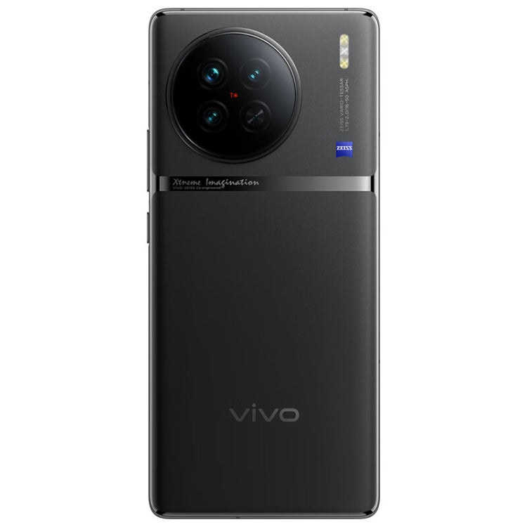 vivo X90 5G, 50MP Camera, 12GB+256GB, Triple Back Cameras, Screen Fingerprint Identification / Face ID, 4810mAh Battery, 6.78 inch Android 13.0 OriginOS 3 MediaTek Dimensity 9200 Octa Core up to 3.05GHz, NFC, OTG, Network: 5G, Support Google Play(Black) Eurekaonline