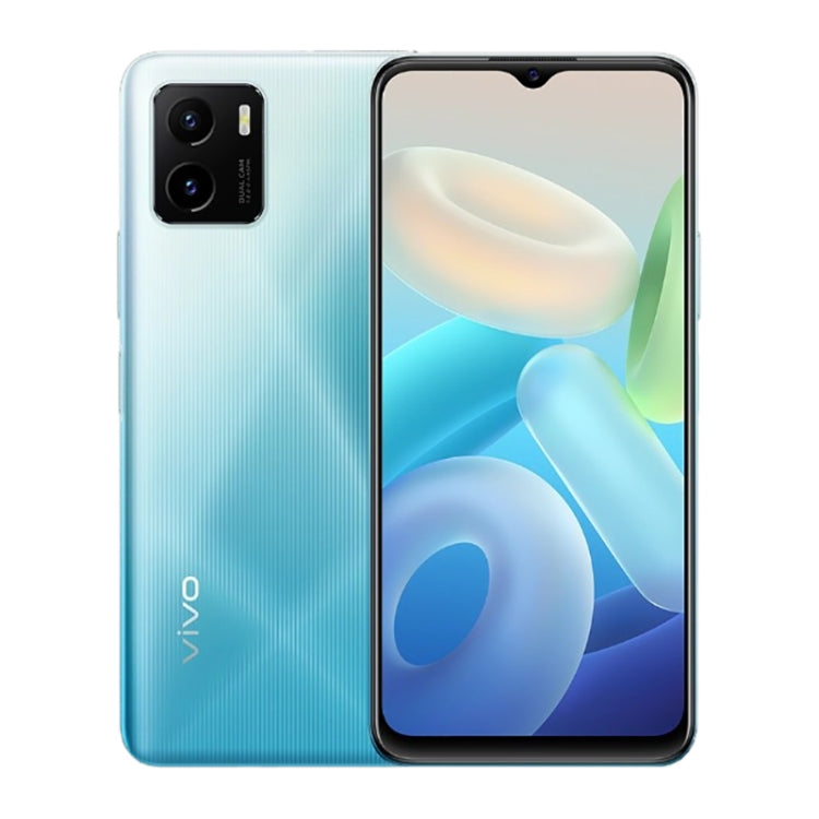 vivo Y10 / T1 4G, 4GB+128GB, Dual Back Cameras, Side Fingerprint Identification, 5000mAh Battery, 6.51 inch Android 11.0 OriginOS Ocean MediaTek Helio P70 Octa Core up to 2.1GHz, OTG, Network: 4G (Glacier Blue) Eurekaonline