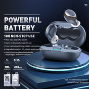 WK V36 Wireless TWS Metal Plating Bluetooth 5.0 Earphone with Charging Box (Grey) - Eurekaonline