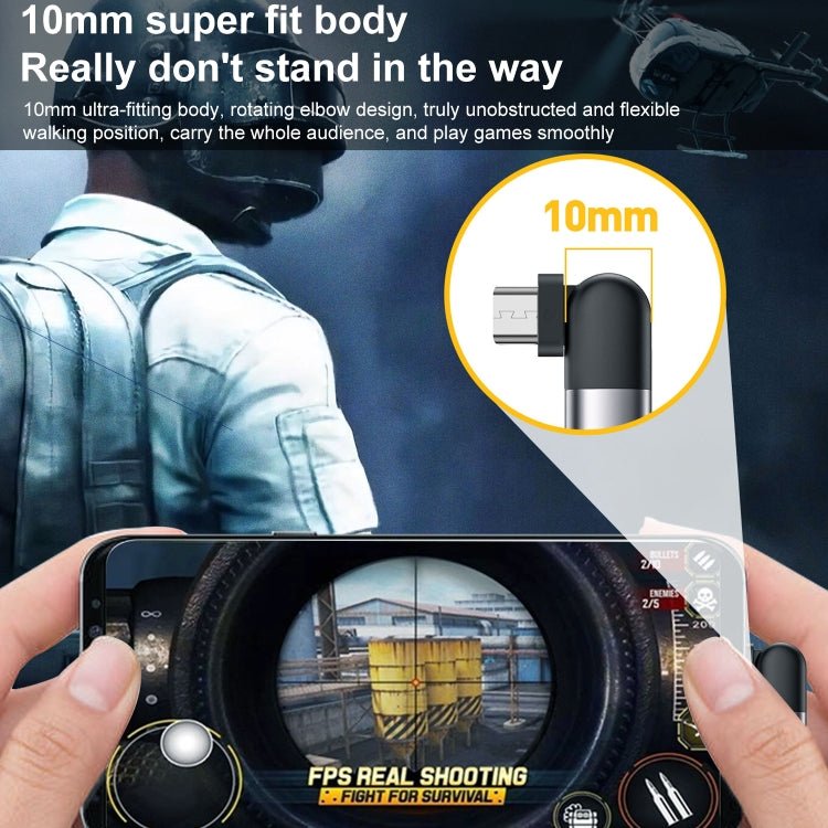 WK WDC-142m 3A Game Series USB to Micro USB 180 Degree Rotating Data Cable, Length: 1m - Eurekaonline