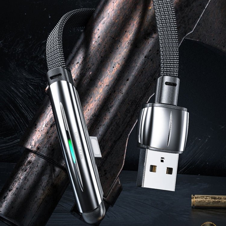 WK WDC-151 6A 8 Pin 90 Degree Elbow Design Fast Charging Cable, Length: 1m - Eurekaonline