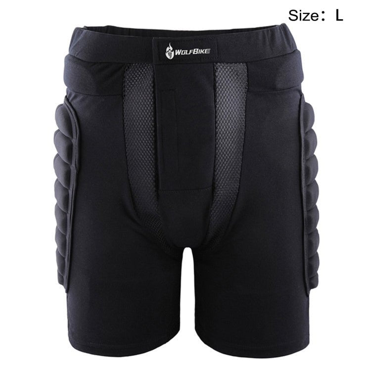WOLFBIKE Adult Skiing Skating Snowboarding Protective Gear Outdoor Sports Hip Padded Shorts, Size : L - Eurekaonline