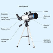 WR852 16x/66x70 High Definition High Times Astronomical Telescope with Tripod - Eurekaonline