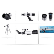 WR852 16x/66x70 High Definition High Times Astronomical Telescope with Tripod - Eurekaonline