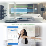 WS-EU-01 EWeLink APP & Touch Control 2A 1 Gang Tempered Glass Panel Smart Wall Switch, AC 90V-250V, EU Plug - Eurekaonline