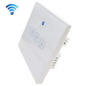 WS-UK-03 EWeLink APP & Touch Control 2A 3 Gangs Tempered Glass Panel Smart Wall Switch, AC 90V-250V, UK Plug - Eurekaonline