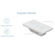 WS-US-01 EWeLink APP & Touch Control 2A 1 Gang Tempered Glass Panel Smart Wall Switch, AC 90V-250V, US Plug - Eurekaonline