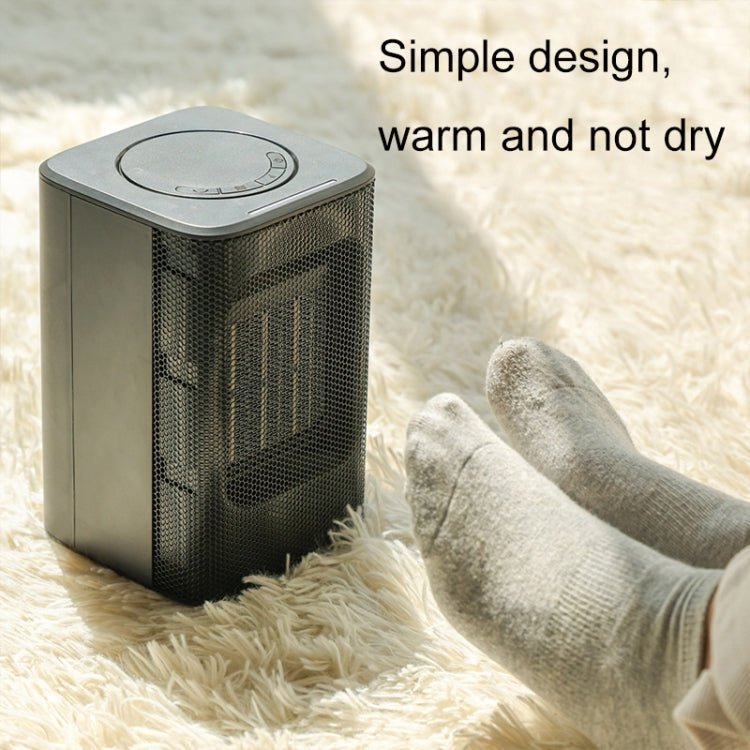 WT-WA2 Home Desktop Mini Warm Air Machine Heating Heater, Plug Type: US Plug(Black) - Eurekaonline