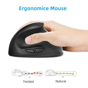 X10 2.4G Wireless Rechargeable Vertical Ergonomic Gaming Mouse(Black) - Eurekaonline