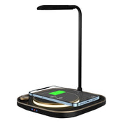 X3 15W 3 in 1 Wireless Charger, Table Lamp (Black) - Eurekaonline