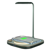 X3 15W 3 in 1 Wireless Charger, Table Lamp (Green) - Eurekaonline
