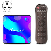 X88 PRO10 4K Smart TV BOX Android 11.0 Media Player, RK3318 Quad-Core 64bit Cortex-A53, RAM: 4GB, ROM: 64GB(UK Plug) - Eurekaonline