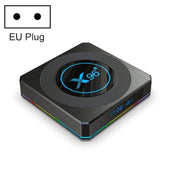 X96 X4 8K Smart TV BOX Android 11.0 Media Player with Remote Control, Amlogic S905X4 Quad Core ARM Cortex A55, RAM: 4GB, ROM: 64GB, Support 1000M, Dual Band WiFi, Bluetooth, EU Plug - Eurekaonline