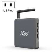 X96 X6 8K Smart TV BOX Android 11.0 Media Player, RK3566 Quad Core ARM Cortex A55, RAM: 8GB, ROM: 128GB, Plug Type:US Plug - Eurekaonline