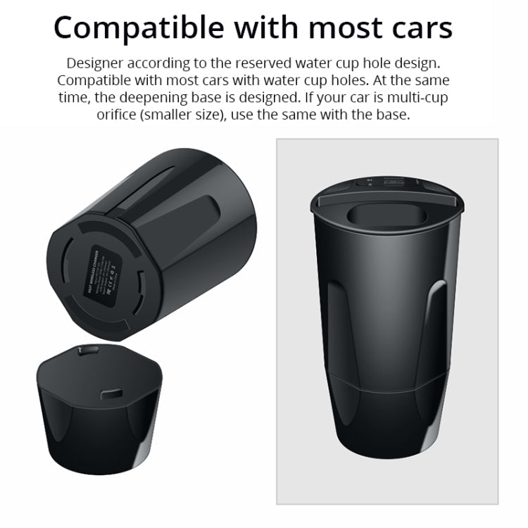 X9A Car QI Standard Charging Cup Wireless Fast Charger - Eurekaonline