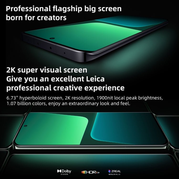 Xiaomi 13 Pro, 50MP Camera, 12GB+512GB, Triple Back Cameras, 6.73 inch In-screen Fingerprint Identification MIUI 14 Qualcomm Snapdragon 8 Gen 2 Octa Core up to 3.2GHz, Network: 5G, NFC, Wireless Charging Function(White) - Eurekaonline