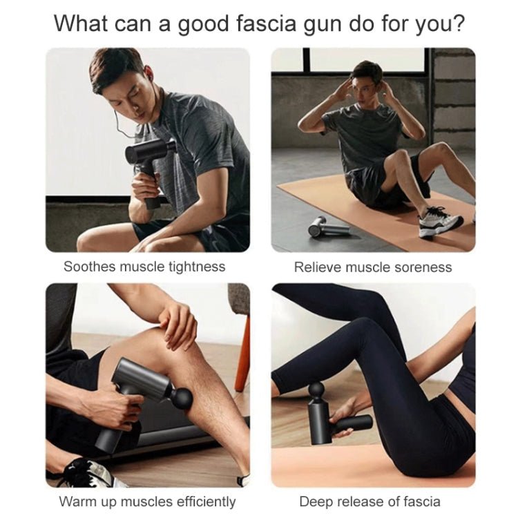 Xiaomi Mijia Fascia Gun Muscles Relax Massager(US Plug) - Eurekaonline