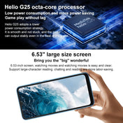 Xiaomi Redmi 10A, 4GB+64GB, 5000mAh Battery, Face Identification, 6.53 inch MIUI 12.5 MTK Helio G25 Octa Core up to 2.0GHz, Network: 4G, Dual SIM, Support Google Play(Blue) - Eurekaonline
