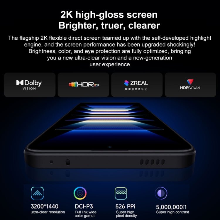 Xiaomi Redmi K60 Pro 5G, 54MP Camera, 12GB+256GB, Triple Back Cameras, Screen Fingerprint Identification, 5000mAh Battery, 6.67 inch MIUI 14 Snapdragon 8 Gen2 Octa Core 4nm up to 3.19GHz, Network: 5G, Dual SIM, NFC, Heart Rate(Black) - Eurekaonline