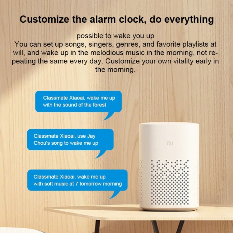 Xiaomi Xiaoai AI Artificial Intelligence Speaker Play with Microphone & Speaker & Wireless Connection - Eurekaonline