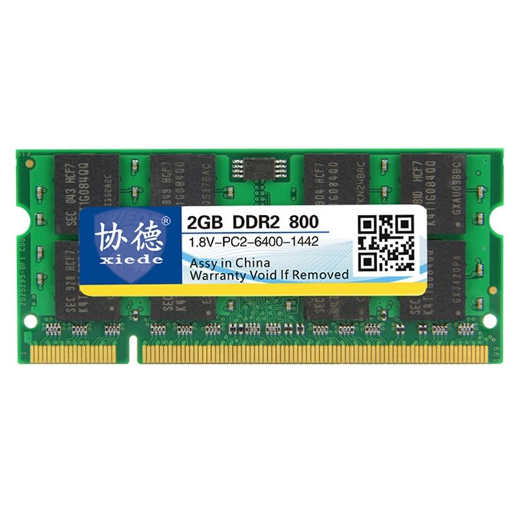XIEDE X027 DDR2 800MHz 2GB General Full Compatibility Memory RAM Module for Laptop - Eurekaonline